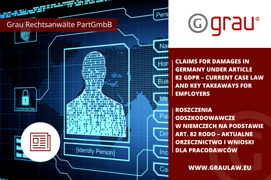 Article 82 Claims for Damages in Germany under Article 82 GDPR – Current Case Law ...